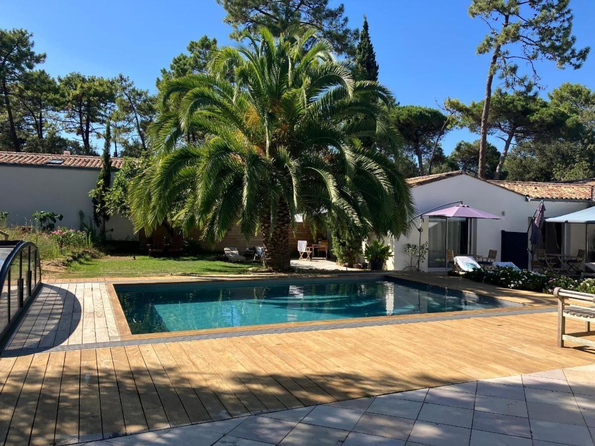 La Maison De La Dune - Chambres Climatisees - Jacuzzi 1Ere Seance Offerte - Piscine Chauffee Avec Abri Amovible - Plage Situee A 200M, Acces Direct Par Le Bois ラ・クアルド・シュル・メール エクステリア 写真