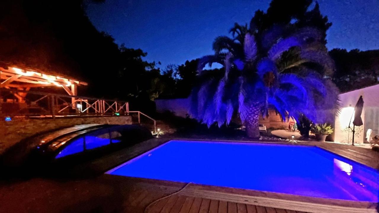 La Maison De La Dune - Chambres Climatisees - Jacuzzi 1Ere Seance Offerte - Piscine Chauffee Avec Abri Amovible - Plage Situee A 200M, Acces Direct Par Le Bois ラ・クアルド・シュル・メール エクステリア 写真